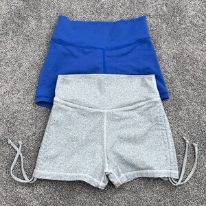 Muscle Nation High Waist Scrunch Shorts bundle